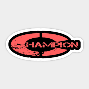 champion Sticker